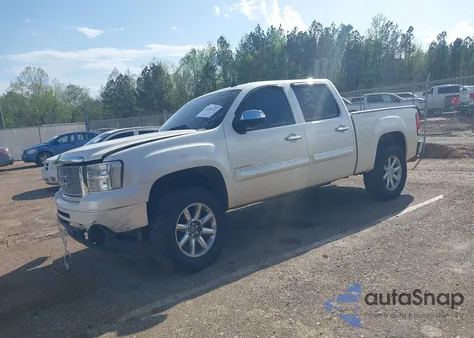 2010 GMC Sierra 1500 Denali из США, поврежденный, VIN 3GTRKXE26AG222270